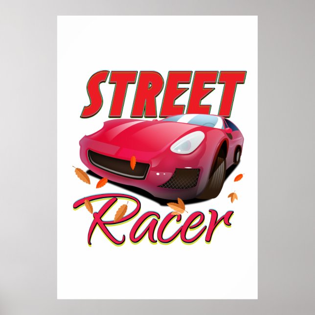 Affiche Street Racer (Devant)
