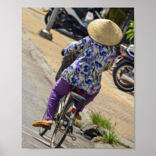 Affiche Street Scenery au Vietnam
