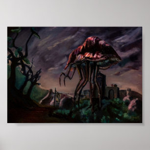 Affiche Strieuse en soie Morrowind