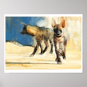 Affiche Striped Hyaenas 2010