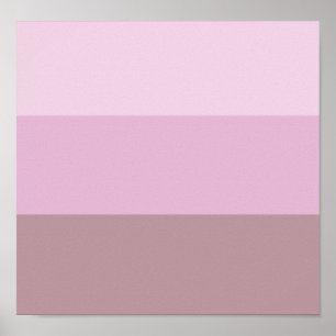 Affiche Striped ombre