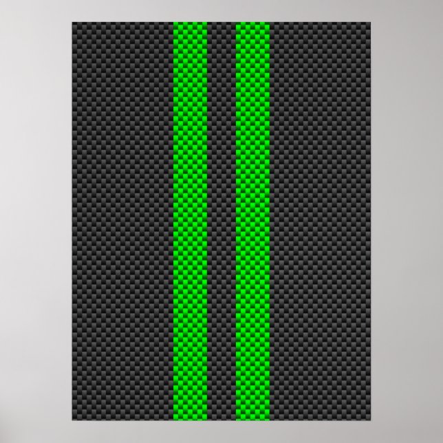 Affiche Stripes de Green Carbon (Devant)