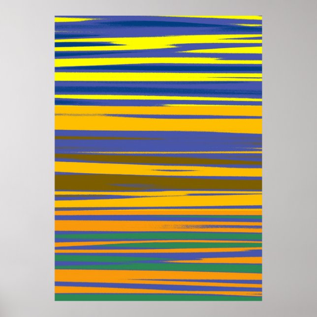 Affiche Stripes Pattern (Devant)