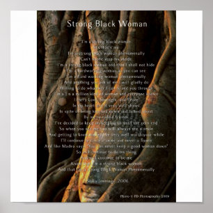 Affiche Strong Black Woman