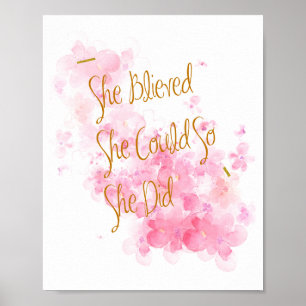 Affiche Strong women quotes in prints