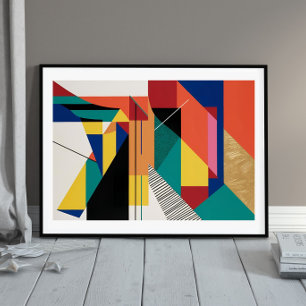 Affiche Structure Prismatique