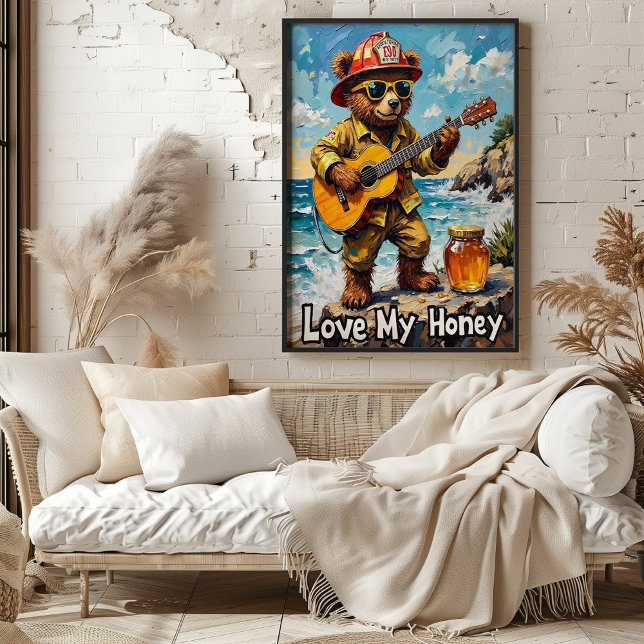 Affiche Strums balnéaires : Bear's Sweet Melody (Créateur téléchargé)