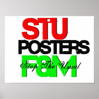 Affiche STU™ F&M™