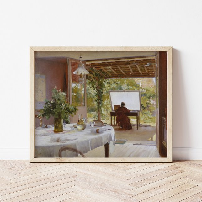 Affiche Studio en plein air | William Blair Bruce (Créateur téléchargé)