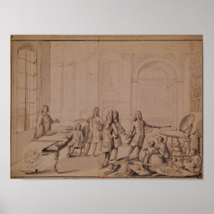 Affiche Study for a Lesson being give to the Young