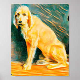 Affiche Study of two dogs  