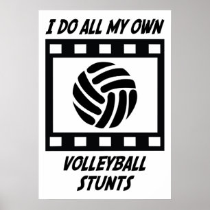 Affiche Stunts Volleyball