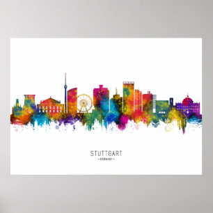 Affiche Stuttgart Germany