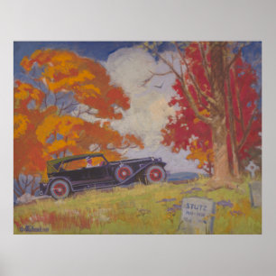 Affiche Stutz Dernier Run - Kulhanek Classic Car (1967)