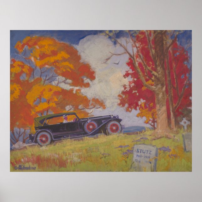 Affiche Stutz Dernier Run - Kulhanek Classic Car (1967) (Devant)