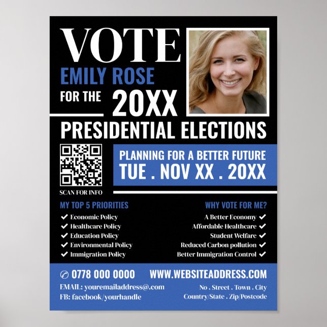 Affiche Styish Politicier Publicité (Devant)