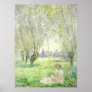 Affiche style artistique de Claude Monet