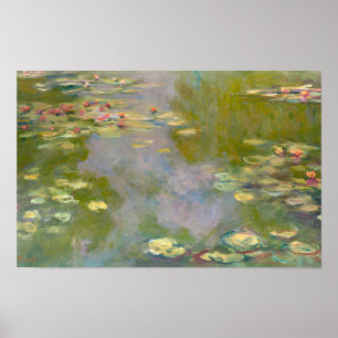 Affiche style artistique de Claude Monet