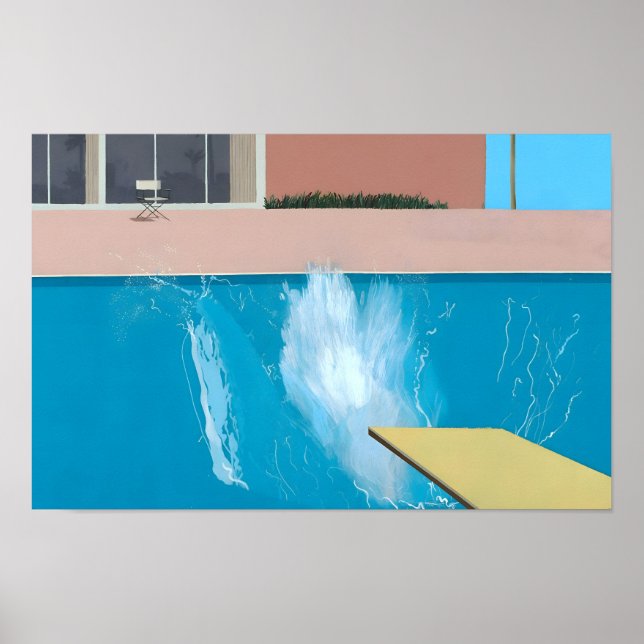 Affiche Style artistique de David Hockney (Devant)