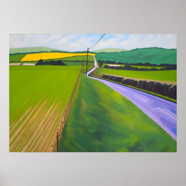 Affiche Style artistique de David Hockney (Devant)