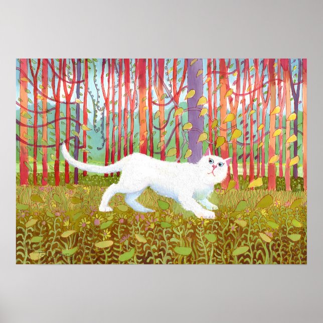 Affiche Style artistique de David Hockney (Devant)