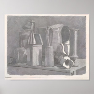 Affiche style artistique de Giorgio Morandi