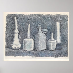 Affiche style artistique de Giorgio Morandi