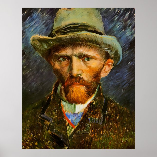 Affiche style artistique de Vincent Van Gogh (Devant)