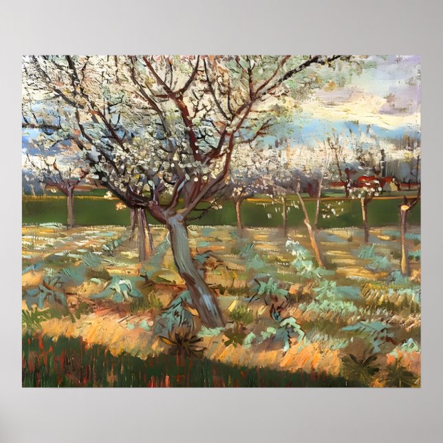 Affiche style artistique de Vincent Van Gogh (Devant)