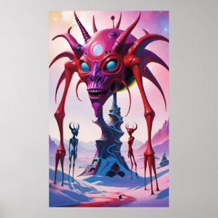 Affiche Style bestial - Art de Ken Gage