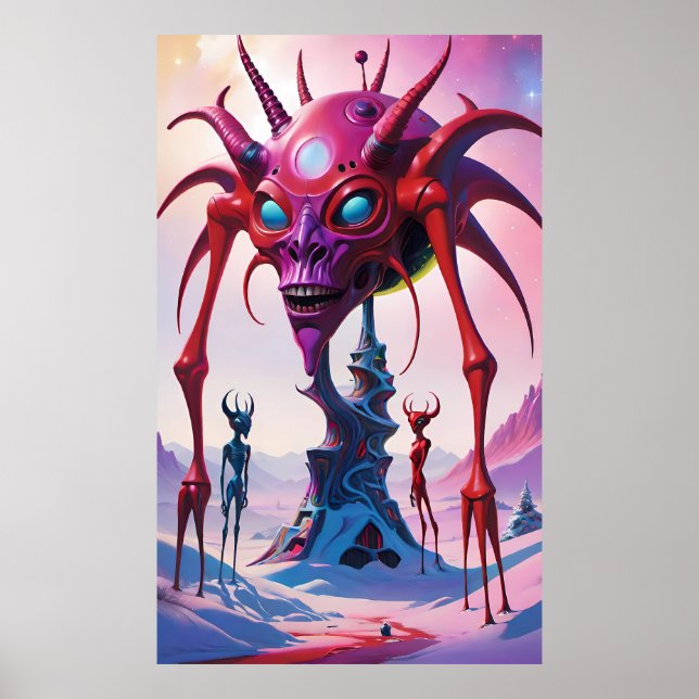 Affiche Style bestial - Art de Ken Gage (Devant)