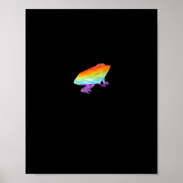 Affiche Style Classique Goblincore Gay Frog (Devant)