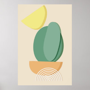 Affiche Style de collage tendance