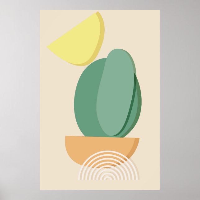 Affiche Style de collage tendance (Devant)