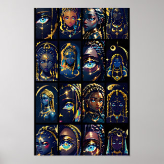 Affiche Style de corbeau III