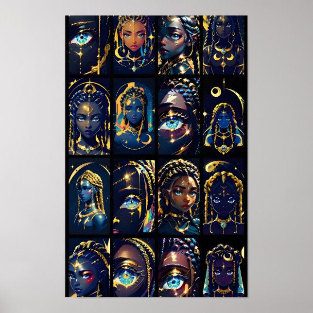 Affiche Style de corbeau III (Devant)