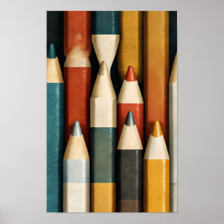Affiche Style de points Ben-Day : Sérigraphie Glamour Pop 
