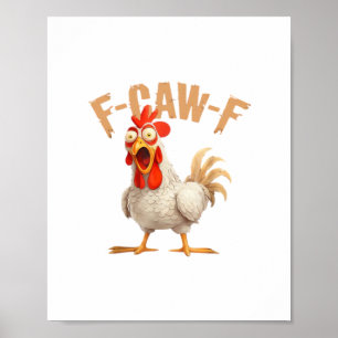 Affiche Style esthétique classique F-Caw-F