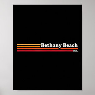 Affiche Style graphique vintage des années 1980 Bethany Be