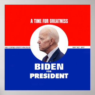 Affiche Style Joe Biden JFK