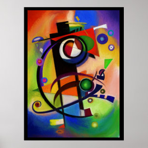 Affiche Style Kandinsky
