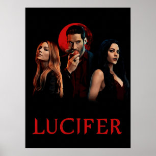 Affiche Style Lucifer coloré