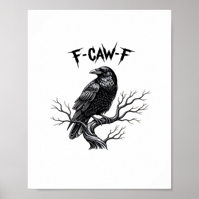 Affiche Style Moderne Branché F Caw F (Devant)