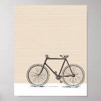 Style moderne Vélo Ligne Art Dessin