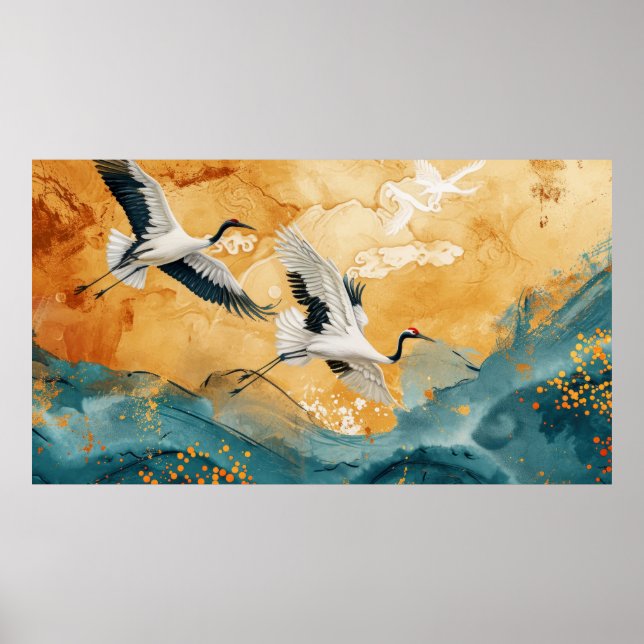 Affiche Style or de luxe (Devant)