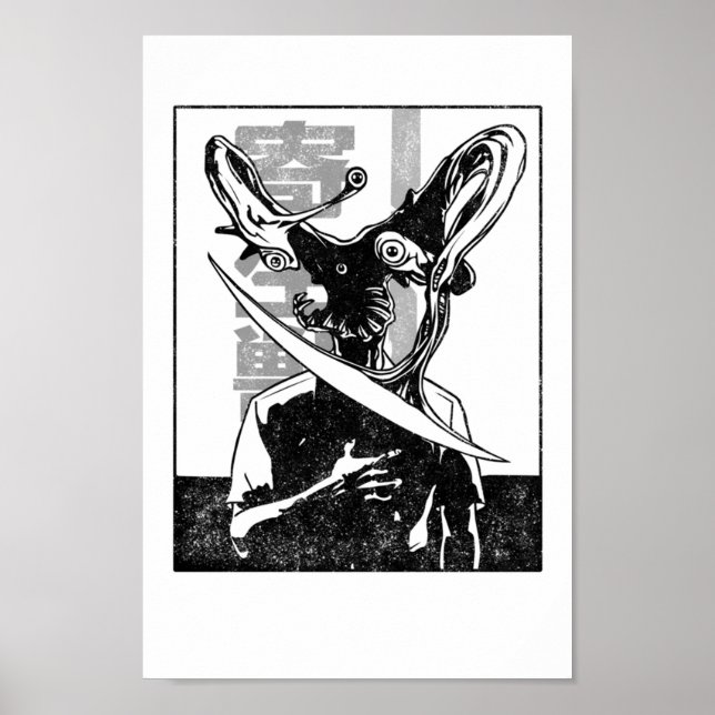 Affiche Style Parasyte Manga (Devant)