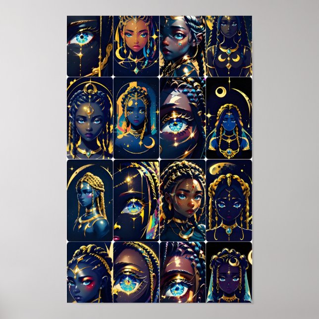 Affiche Style Raven I (Devant)