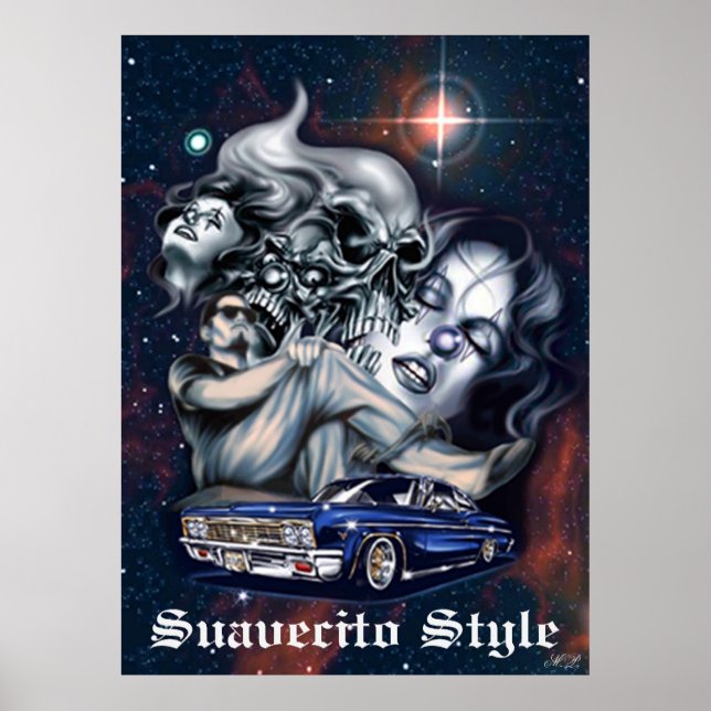 Affiche Style Suavecito (Devant)