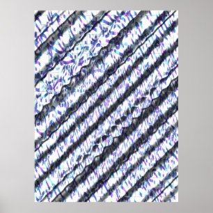 Affiche Styles Art Nouveau Motif OP Art 
