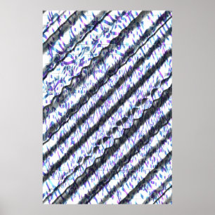 Affiche Styles Art Nouveau Motif OP Art 